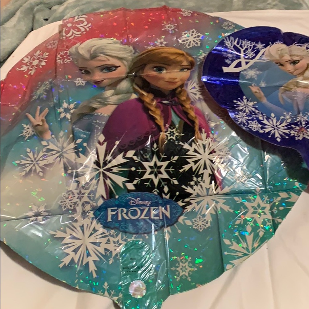 Frozen balloons